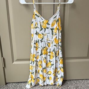 Lemon Print Sundress